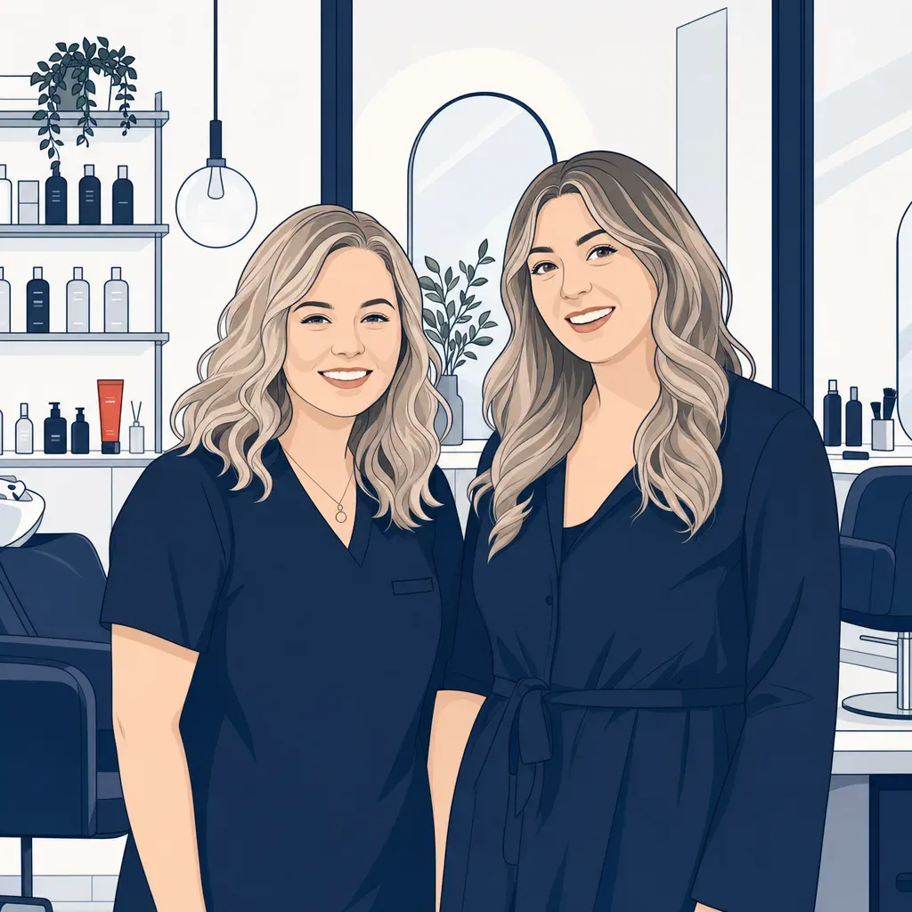 Ami kappers illustratie