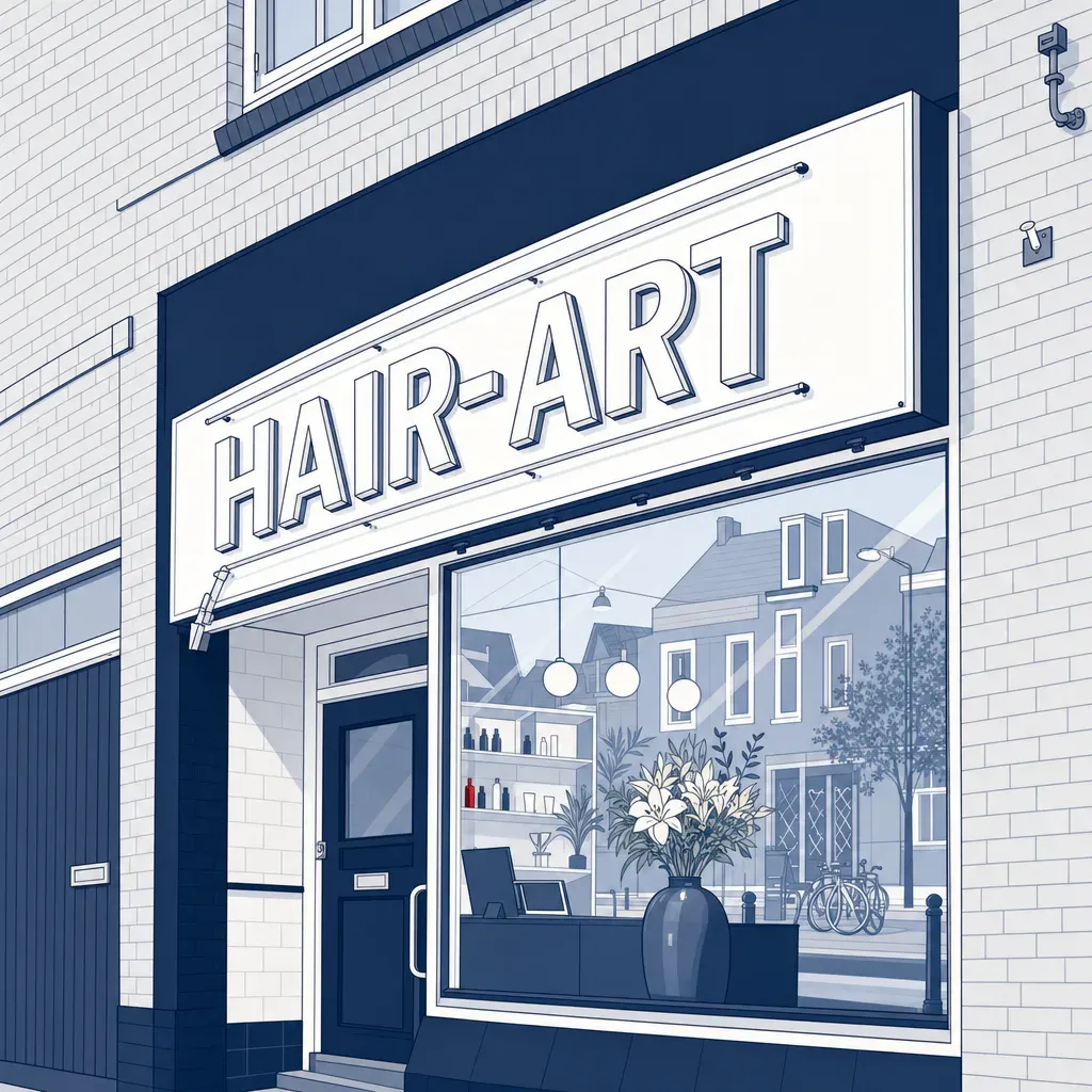 Hair Art illustratie
